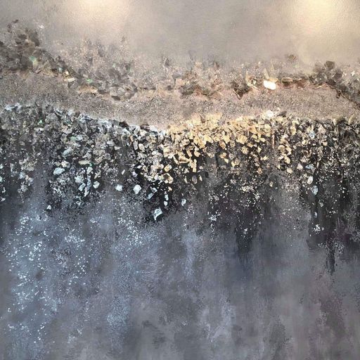 Mica Mineral Crystal Wall Design