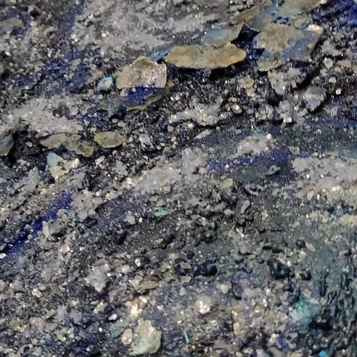 Azurite Granite Painting for Diane Kole