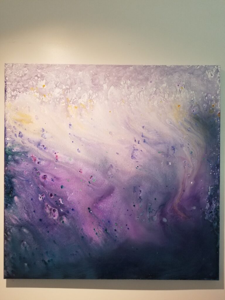 Heather Heavenly Abstract Painting